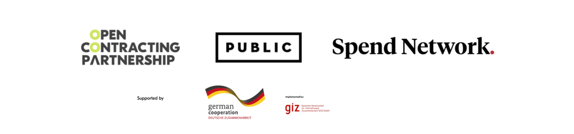 Open Contracting Partnership, PUBLIC and Spend Network, supported by German Cooperation and implemented by GIZ